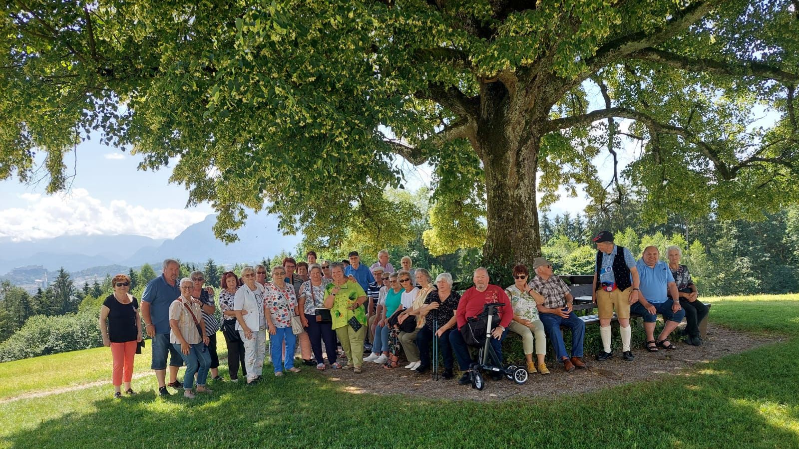 Mitglieder des AWO Ortsvereins Straubing in Salzburg